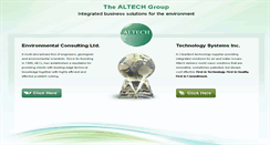 Desktop Screenshot of altech-group.com